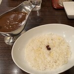 欧風カレー ソレイユ - ビーフカレー（ライス少なめ）