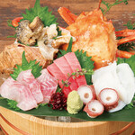 Fresh fish <sashimi>