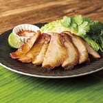 BBQ grilled pork belly