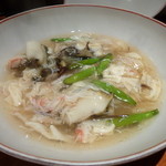 島之内 一陽 - 鮑の湯葉あんかけ