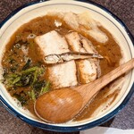 烈志笑魚油 麺香房 三く - 