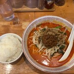 Tantan Hanten - カレー担々麺¥950-めし¥150-
