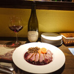 つるやVINO - 鴨のロースト、ソースポワヴラード