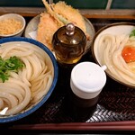 Udon Takashima - 食べくらべと天ぷら