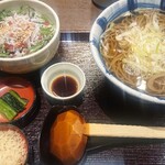 Sojibou - 梅しらす丼定食(*´ω｀*)