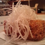 日本料理 たかむら - 牡蠣のなんとか揚げ