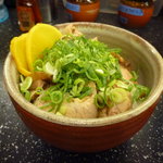 京都ラーメン研究所 - 半丼セット（豚ショウガ丼）９００円