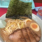 ラーメン山岡家 - 味噌ねぎチャーシュー　麺硬め　味普通