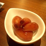 Vin樹亭 - 赤ワインに漬け込んだだけあって、ワインのあてにピッタリ