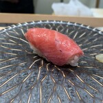 立ち食い寿司 極 - 塩釜産中トロ（おまかせ握り盛り/5,500円）2024.1
