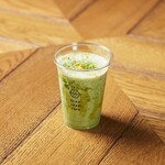 [Limited time from mid-April] Matcha frappe with yuzu scent