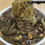 中華食堂 秋 - 麺リフト 重いです笑