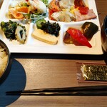 ホテルインターゲート 京都四条新町 - 品数も多く、いわゆる「京のおばんざい」的なお料理も多数ありました。