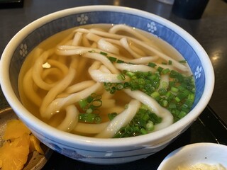 うどん家 こむぎ - かけうどん