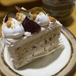 梅林堂 - 栗のショートケーキ 美味しい！