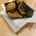 スシノミヤ - ヤマトイモの磯辺揚げ