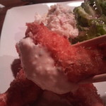 アルバトロス - エビフライにタルタルソース