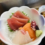 Yoshino Sushi - さしみ　いいネタでした