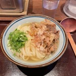 Kagawa Ippuku - 肉うどん中　温