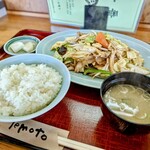 五十番 - 肉野菜炒め定食