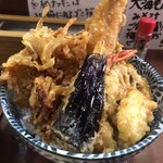 天丼の岩松 - 海鮮丼（大盛り）！