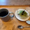 カシカ - コーヒーと抹茶と黒豆のムース