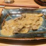 酒と肴と汁の店 寛ぎ処 入江 - 牛スジ土手串