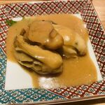 酒と肴と汁の店 寛ぎ処 入江 - 牡蠣のどて煮