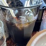 SOUP CURRY KING - ランチサービスのアイスコーヒー