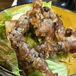 Shusai Sengyo Sendai Gyuu Zen - タコ足唐揚げ？次のお客様には違うものが出てました。