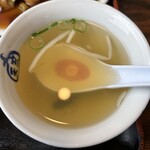 中華飯店てんじく - スープ