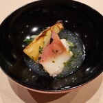 鮨 こう介 - ホッキ貝と竹の子