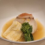 鮨 こう介 - キンキの酒蒸し