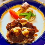 プティレストラン グーテ - 猪のソテー