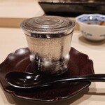 鮨 こう介 - ホタテの茶碗蒸し