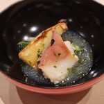 鮨 こう介 - ホッキ貝と竹の子