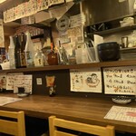 大衆サカバ 39番地. - 店内カウンター風景