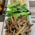 焼肉あがり - ナムル盛り合わせ