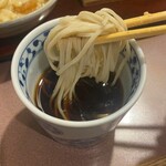 Soba gozen musashiya - 中々です、田舎にしては細目です