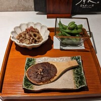 NK 蕎麦屋の二階 - 先付け3品