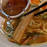 らーめん かつお拳 - メンマ