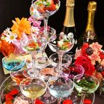 ポジティブ - Partyを盛り上げるアイテムの『シャンパンタワー』！歓送迎会や2次会などに大活躍です♪♪詳細は、お気軽にお問合せください！