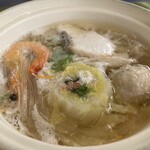 清海 - 1日目夕食・水炊き鍋
