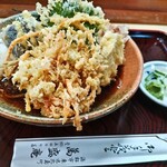 萬盛庵 - 料理写真:野菜おろしそば￥850