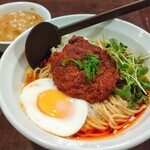 Soramameramenhompo - 汁なし担々麺､辛さ普通