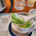 割烹 ひとしお - パセリの緑がとてもキレイ