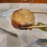 割烹 ひとしお - 甘藷の天ぷらは甘くてスイーツのよう