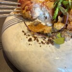 トラットリア ラ・エガオ - ぱっかーん！　衣サクッと中身とろ〜り♡