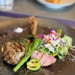 トラットリア ラ・エガオ - 岩手県大槌産鹿肉のグリル