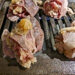 Yakiniku Wadasen - サービスしてもらったリブロースのゆずポン酢焼きしゃぶ